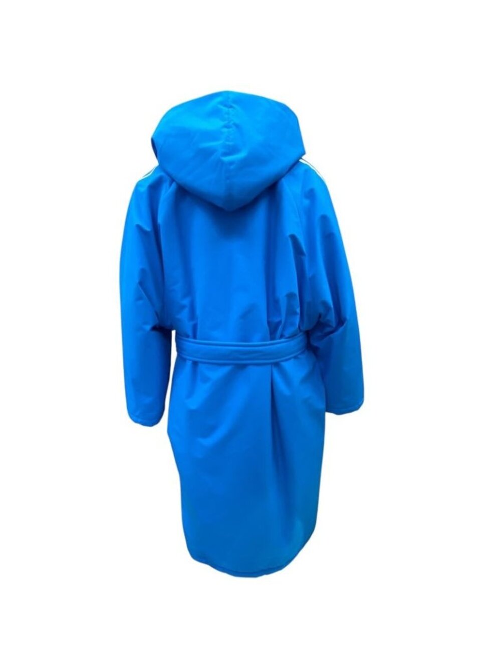 Balenciaga Adidas Bathrobe Coat With Belt Outerwear Blue 23 SS - Picture 3 of 10